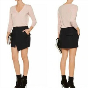 Marissa Webb linen blend mini skirt